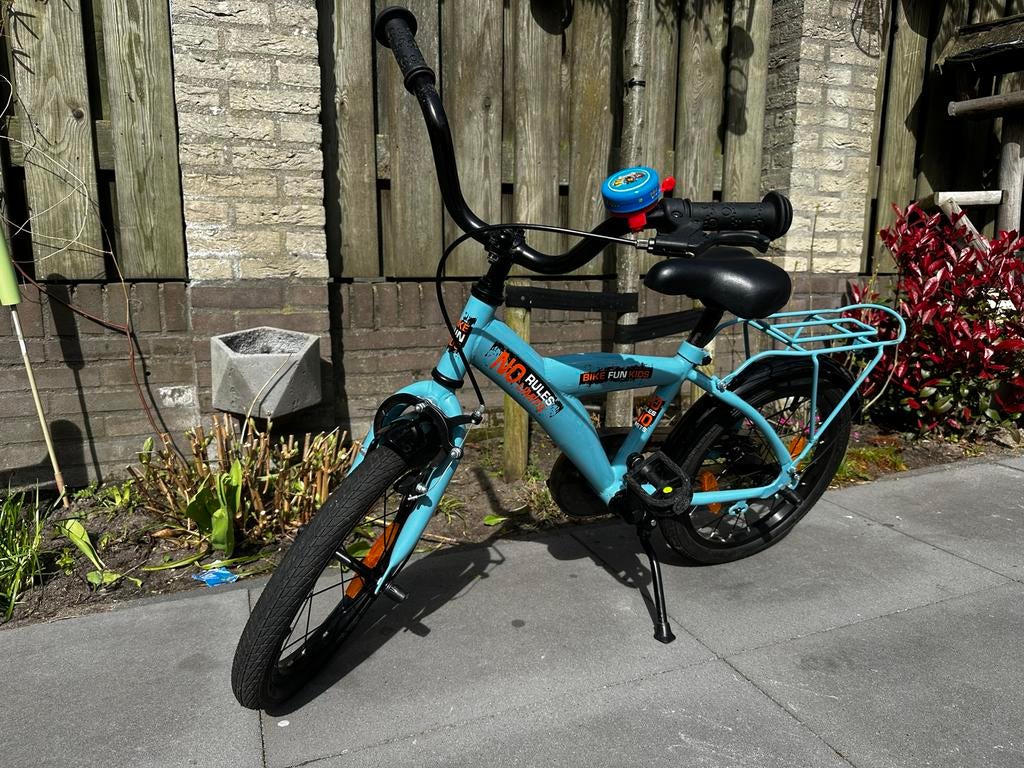 Bike Fun kinderfiets 16 inch, Fietsen en Brommers, Fietsen | Kinderfietsjes, Ophalen, Zo goed als nieuw, 16 tot 20 inch
