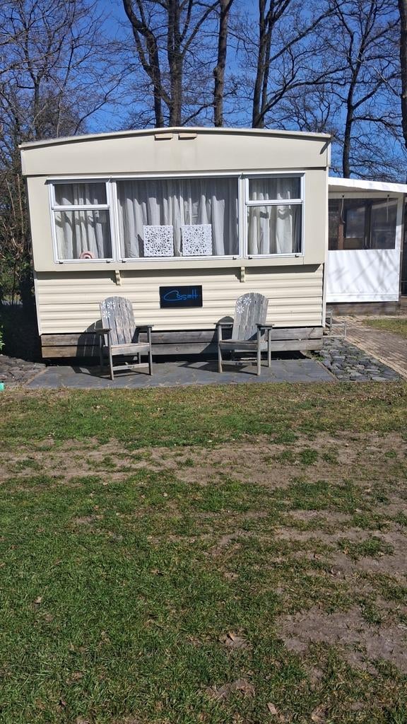 Stacaravan Cosalt Riviera te koop op camping 't Hout