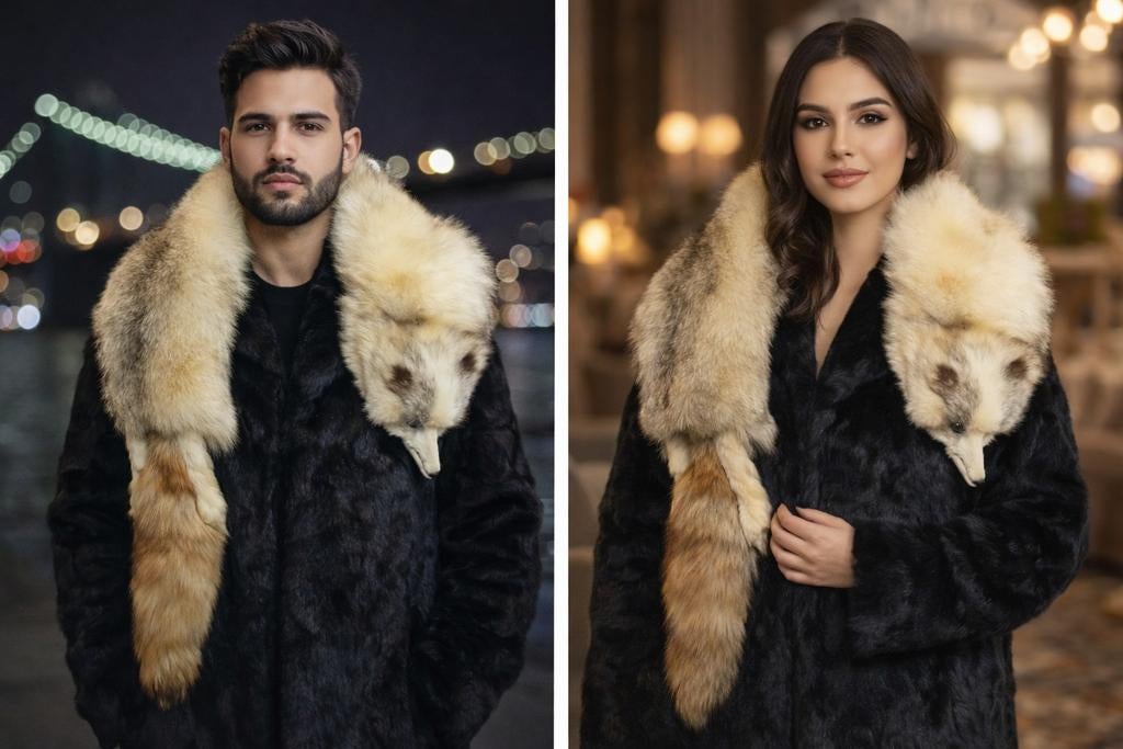 Vintage / tweedehands vossenbont, Kleding | Dames, Overige Dameskleding, Gedragen, Ophalen of Verzenden