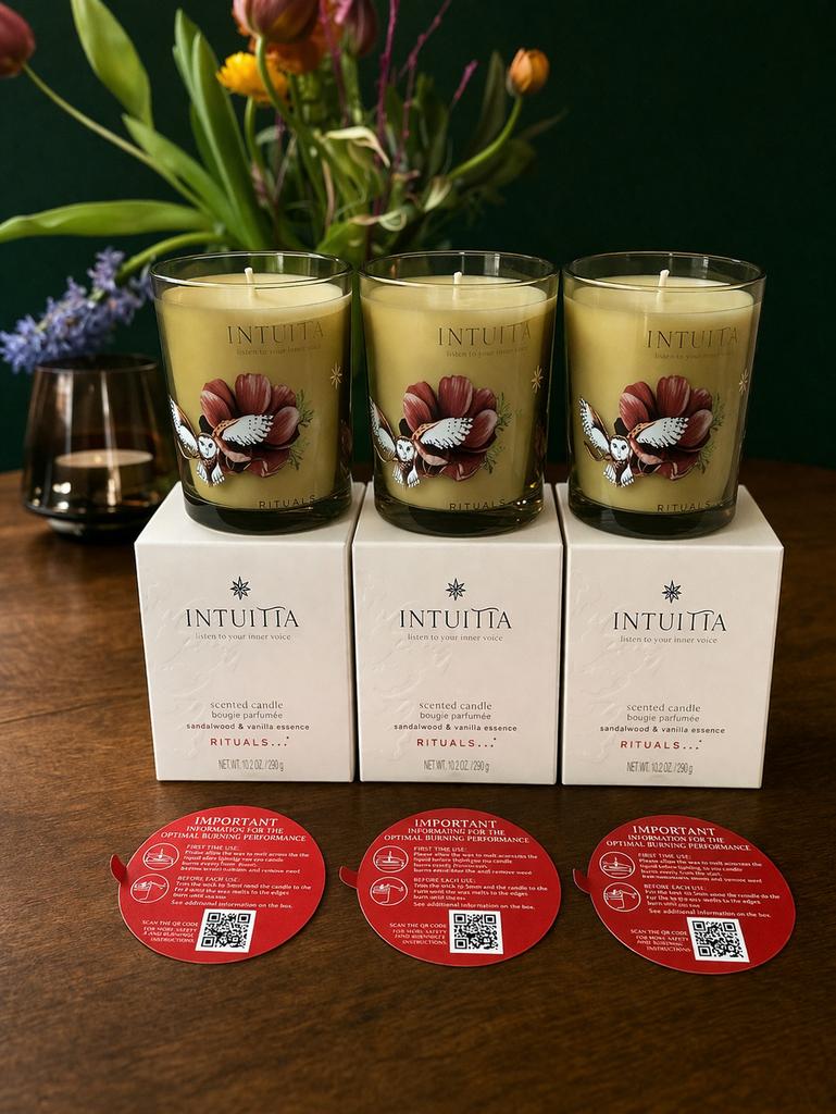 Ritual of Intuïtia geurkaars fullsize ~ limited edition, Ophalen, Overige kleuren, Nieuw, Kaars