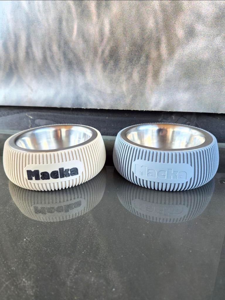 Gepersonaliseerde voer- en drinkbakjes voor hond of kat, Dieren en Toebehoren, Katten en Kittens | Overige Katten, Meerdere dieren