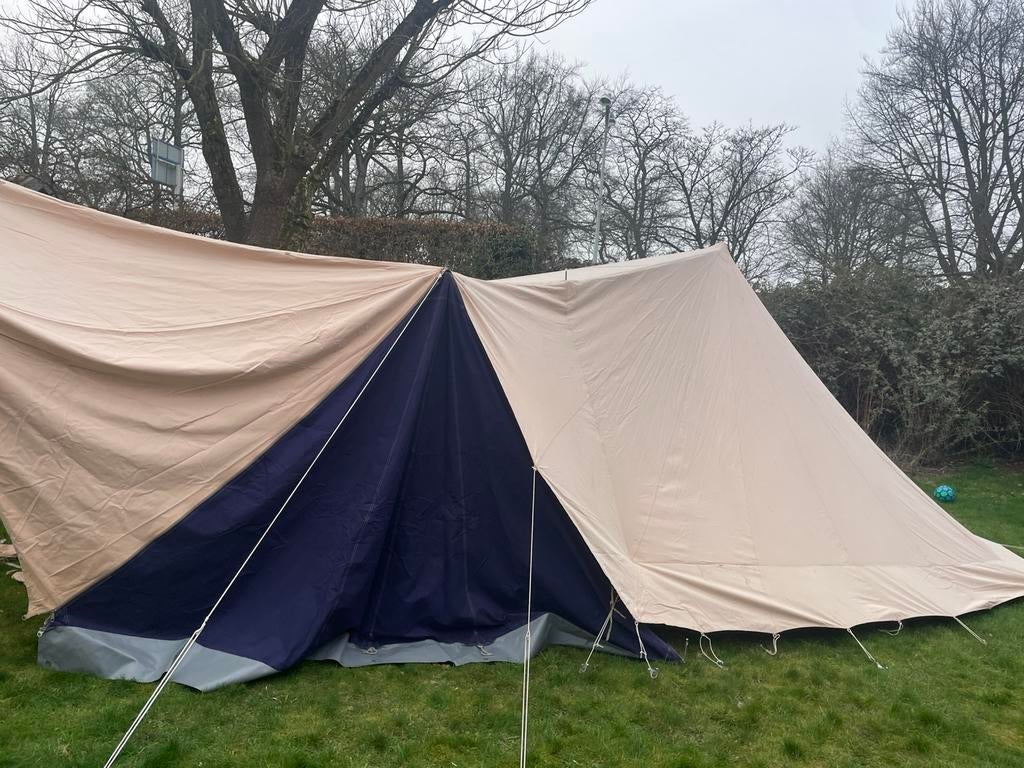 de waard tent "lepelaar", Caravans en Kamperen, Tenten, Ophalen, Gebruikt, Tot en met 4