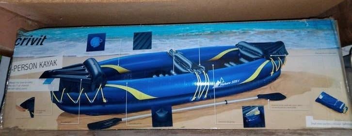 Opblaasbare kayak 2-persoons, Ophalen, Nieuw, Overige typen, Overige merken