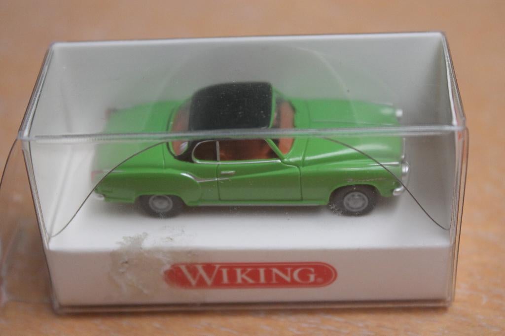 Wiking Borgward Isabelle Coupé, Ophalen of Verzenden, Zo goed als nieuw, Auto, Wiking