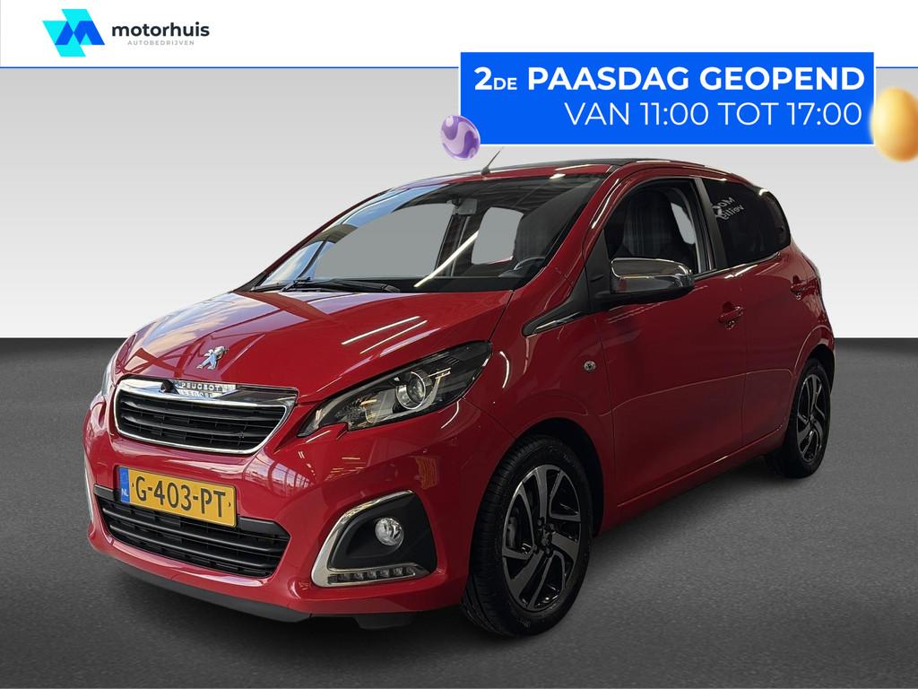 Peugeot 108 1.0 e-VTi 72pk 5D TOP! Allure CABRIO CAMERA KEYL, Auto's, Gebruikt, 4 stoelen, Origineel Nederlands, Bedrijf