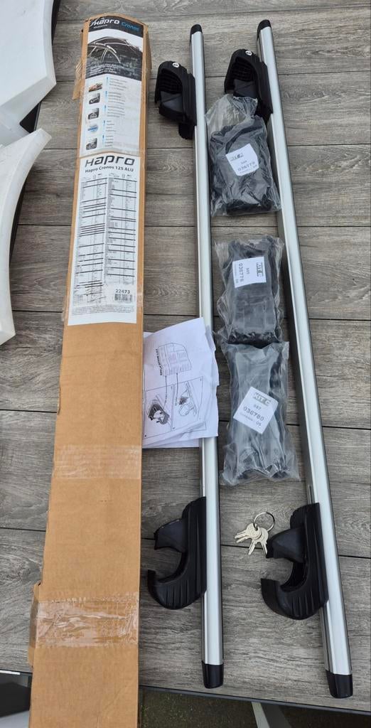 Hapro Cronos 125 Alu dakdragers, Auto diversen, Dakdragers, Ophalen