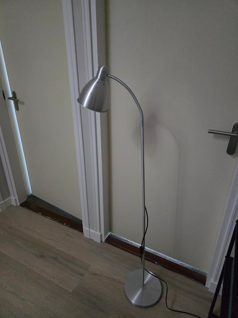 Staande leeslamp LERSTA, aluminium, Ophalen of Verzenden