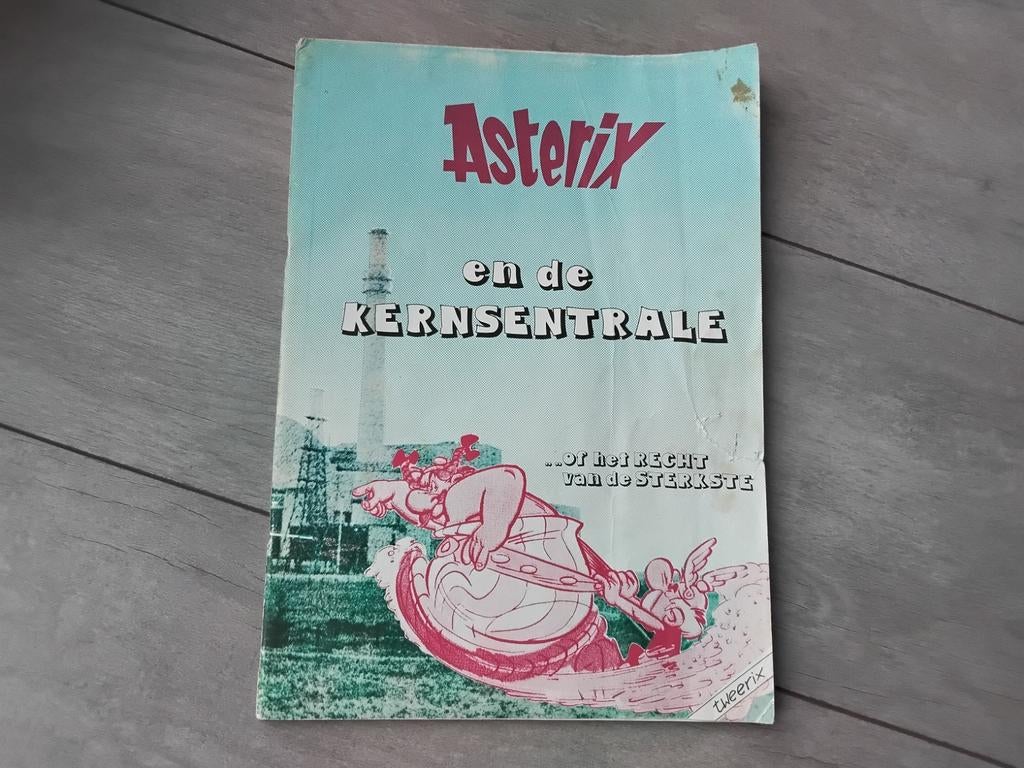 Asterix en de Kerncentrale - Zeldzaam stripboek, Eén stripboek, Ophalen, Gelezen, René Goscinny & Albert Uderzo