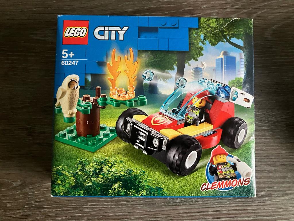 Nieuwe Lego City 60247 Brandweerbosbrand, City, Lego, Nieuw, Ophalen of Verzenden