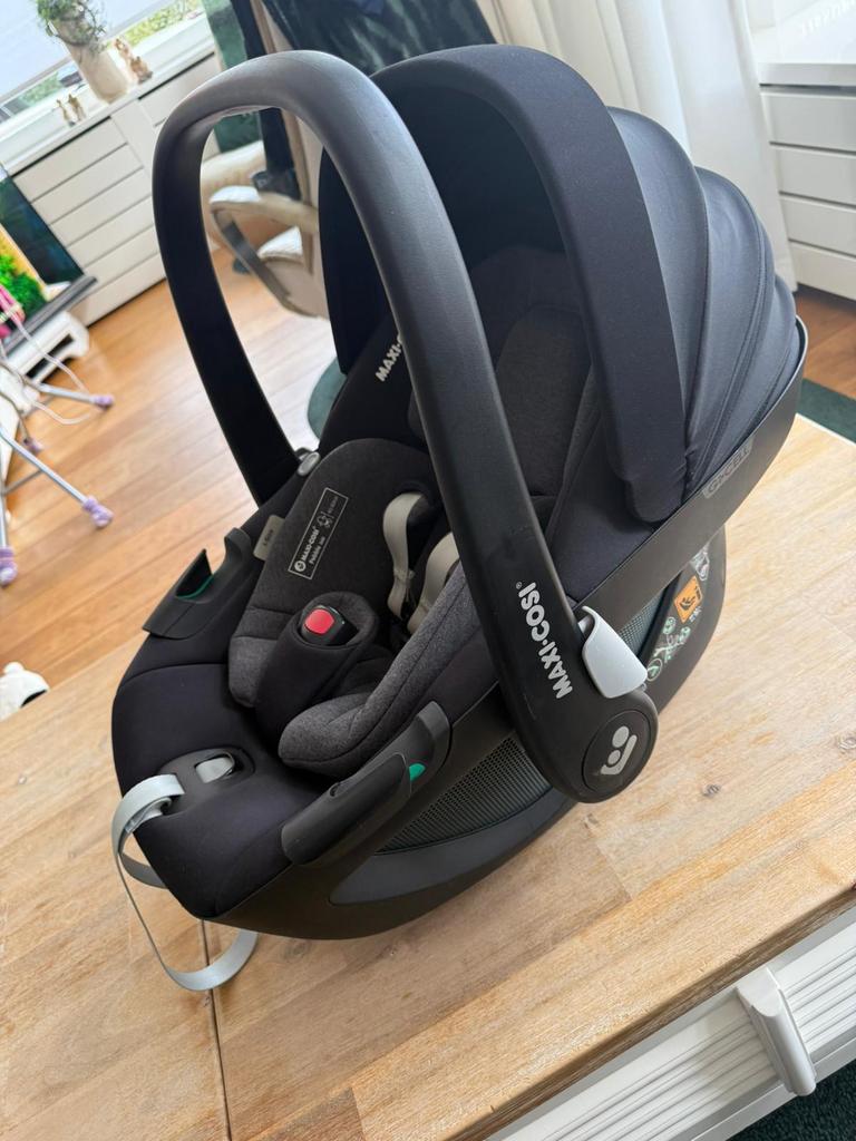 Maxi cosi pebble 360 essential black, Kinderen en Baby's, Ophalen, Gebruikt, Isofix, 0 t/m 13 kg