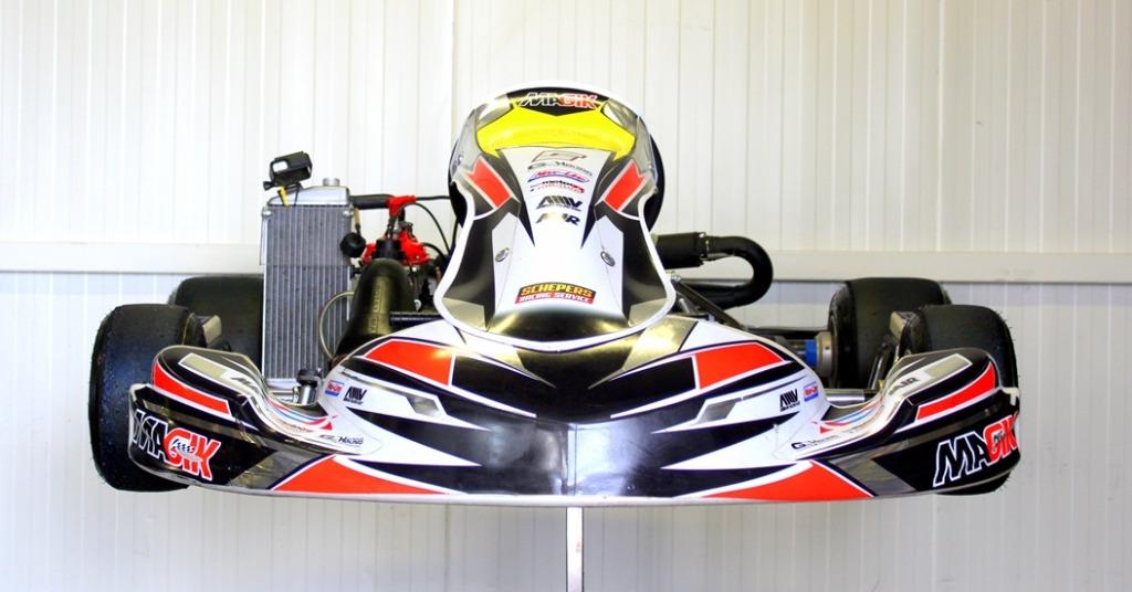 Kart Republic KR2 met Rotax Max Senior EVO2 Motor, Ophalen, Gebruikt, Kart