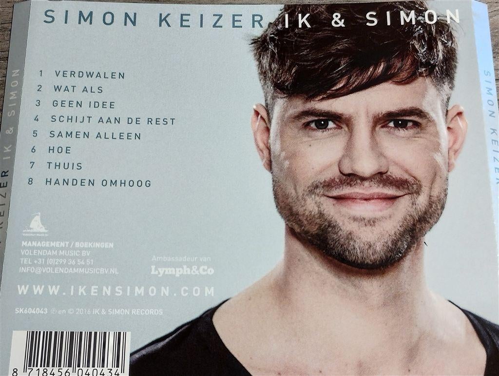 Simon Keizer ‎– Ik & Simon, Ophalen of Verzenden, Zo goed als nieuw, Levenslied of Smartlap