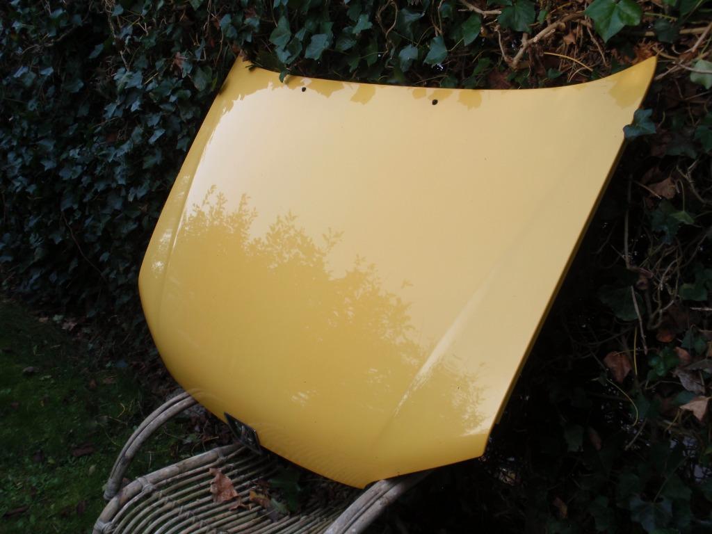 Motorkap geel, achterklep in grijs (EYCC), Peugeot 106., Ophalen, Gebruikt, Peugeot, Motorkap