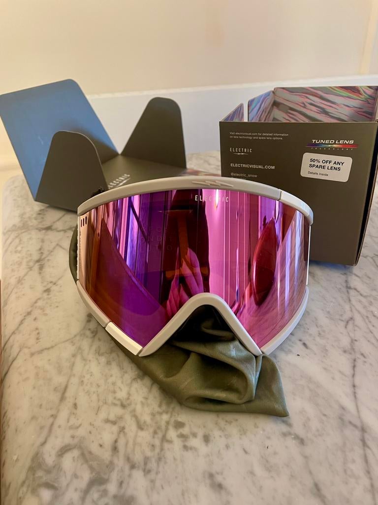 Roteck Electric skibril, Coyote Pink, als nieuw, Overige merken, Overige typen, Ophalen of Verzenden, Zo goed als nieuw