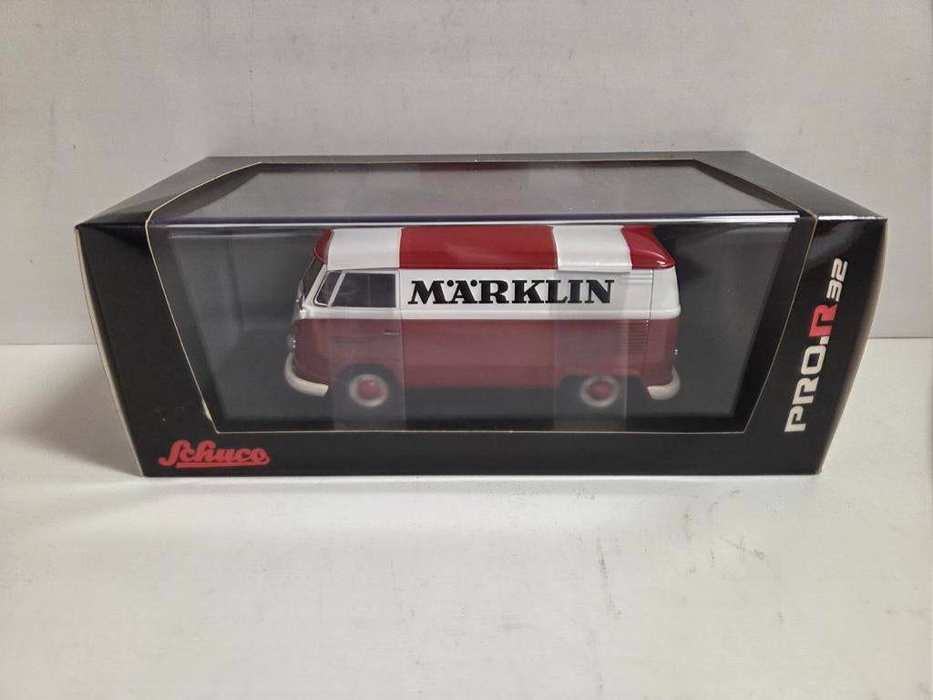 Schuco Volkswagen T1 Kastenwagen "Märklin" 1:32, Auto, ., Nieuw, Ophalen of Verzenden