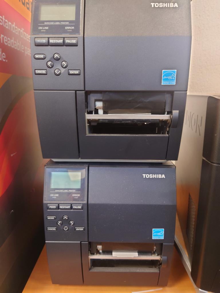 Toshiba B-ex4T1 industrial thermal label printer, Computers en Software, Printers, Toshiba, Printer, Ophalen of Verzenden, Zo goed als nieuw