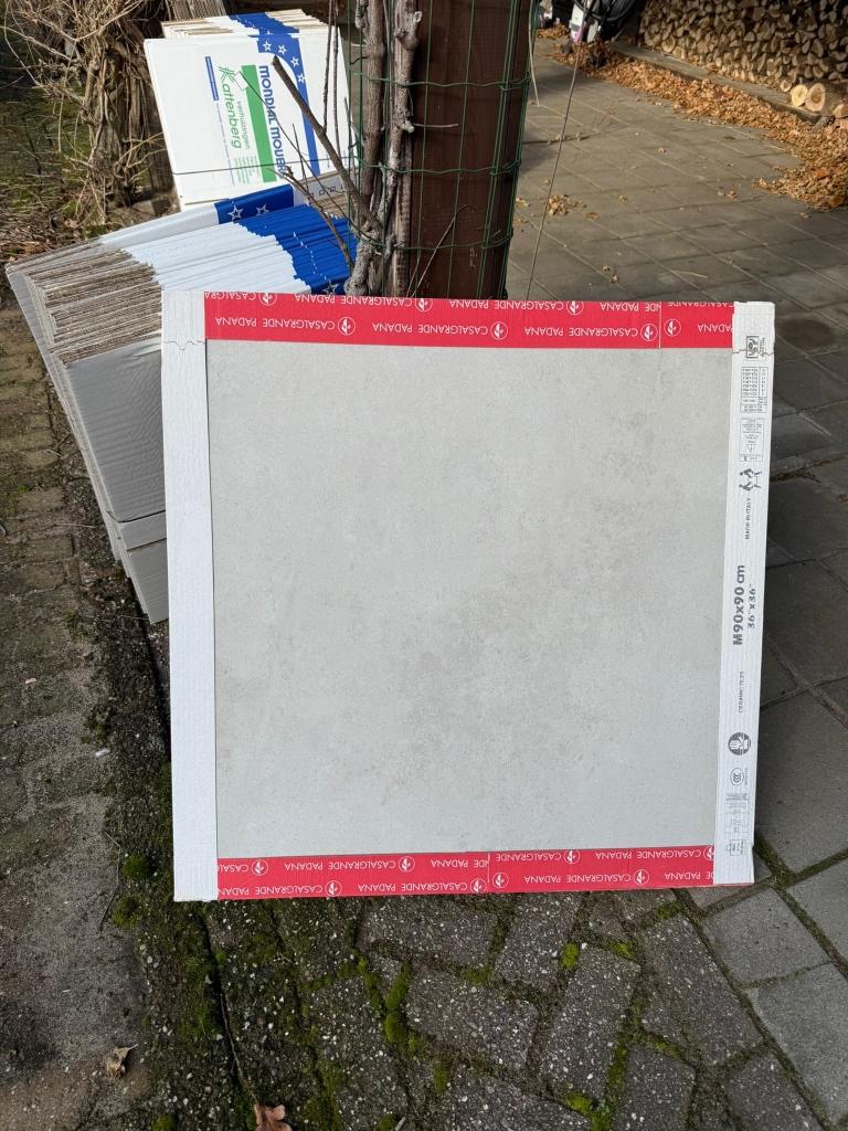 Casalgrande Padana terras badkamer tegels, Punta Molara, Ophalen, Nieuw