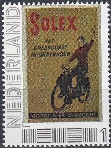 Nederland- Persoonlijke- Voertuigen- Jaren 50 & 60- Solex- P, Verzenden, Na 1940, Postfris