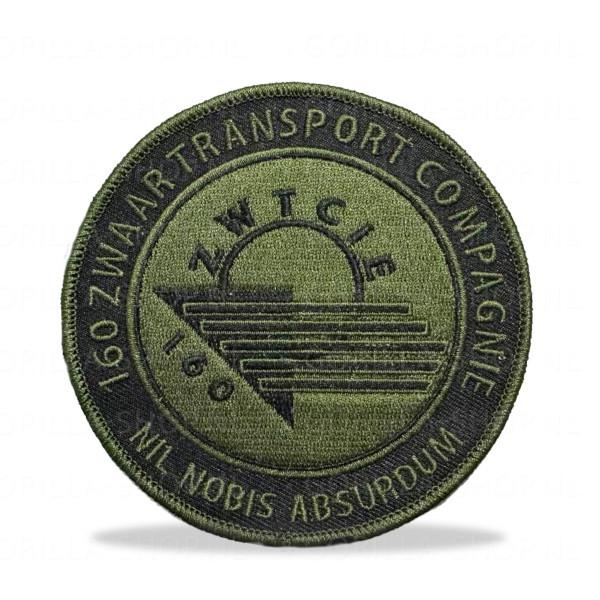160 ZWTCIE Patches, Verzamelen, Ophalen, Landmacht, Nederland, Embleem of Badge