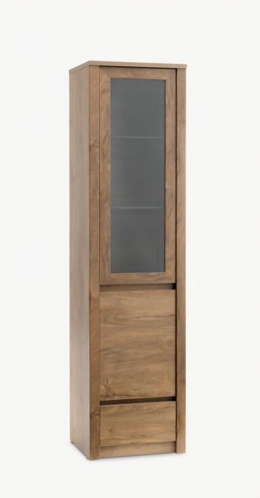 Jysk Vedde Vitrinekast - NIEUW IN ONGEOPENDE DOOS, Ophalen, Met deur(en), Modern landelijk, Nieuw