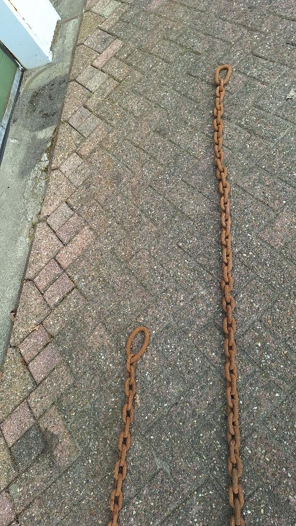 3 kettingen 12 mm dik, Doe-het-zelf en Verbouw, Overige Doe-het-zelf en Verbouw, Ophalen, Gebruikt, Industriepark 2a 9351PA Leek