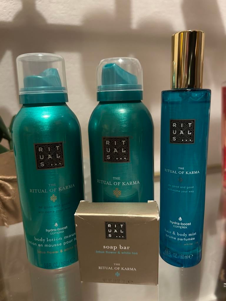 Rituals of karma set 4 producten nieuw, Ophalen of Verzenden, Nieuw