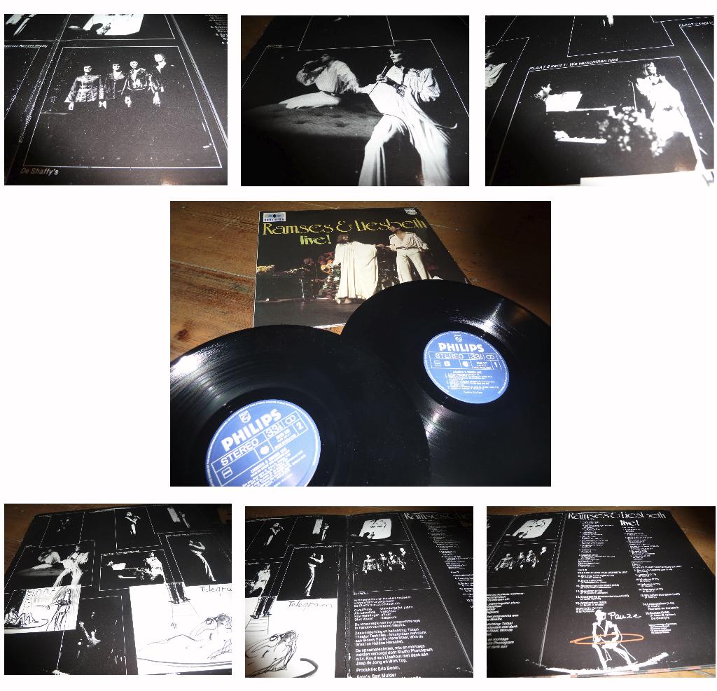 lp 2LP - Liesbeth List + Ramses Shaffy Live 1977 - mooi -, Cd's en Dvd's, Vinyl | Nederlandstalig, Ophalen of Verzenden, Gebruikt