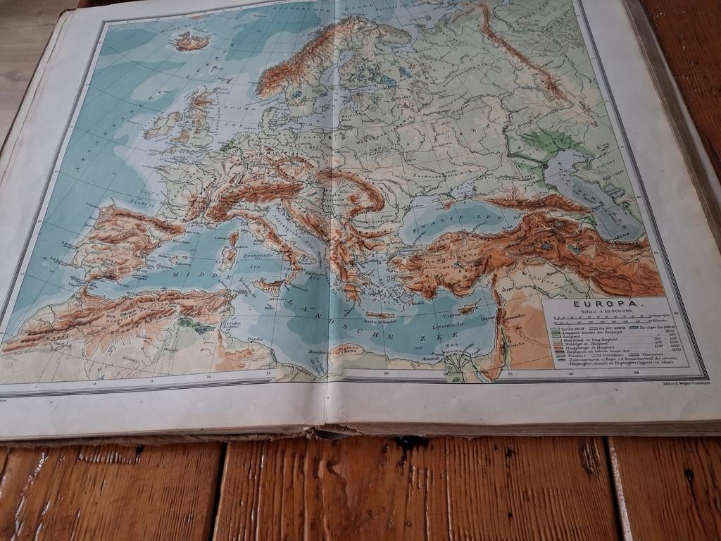 Oude atlas, Ophalen of Verzenden