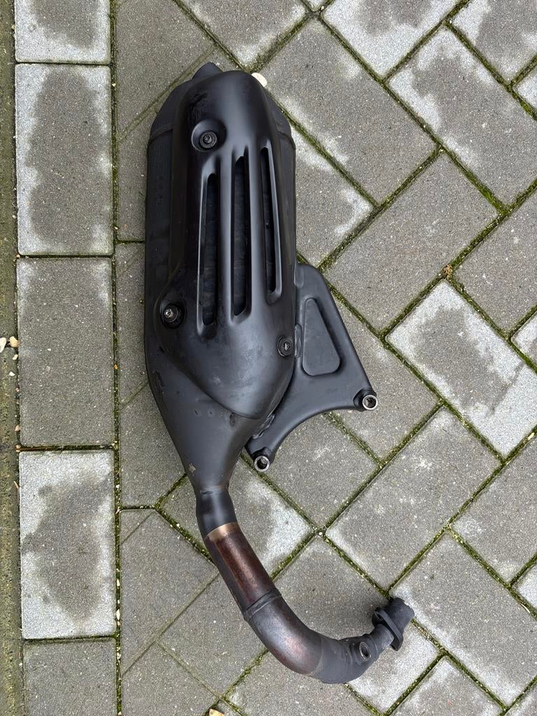 Vespa sprint uitlaat 50cc e5, Ophalen, Gebruikt