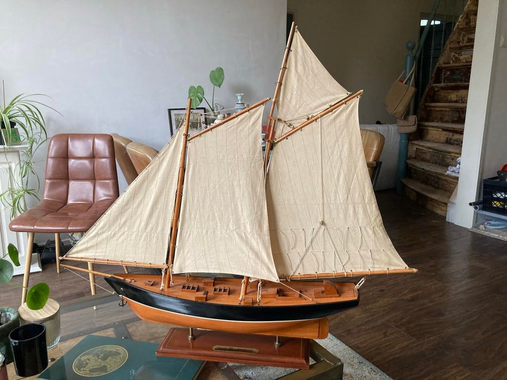 Scheepsmodel America 1851 - America's Cup, Ophalen of Verzenden, Zo goed als nieuw, 1:50 tot 1:200, Overige merken