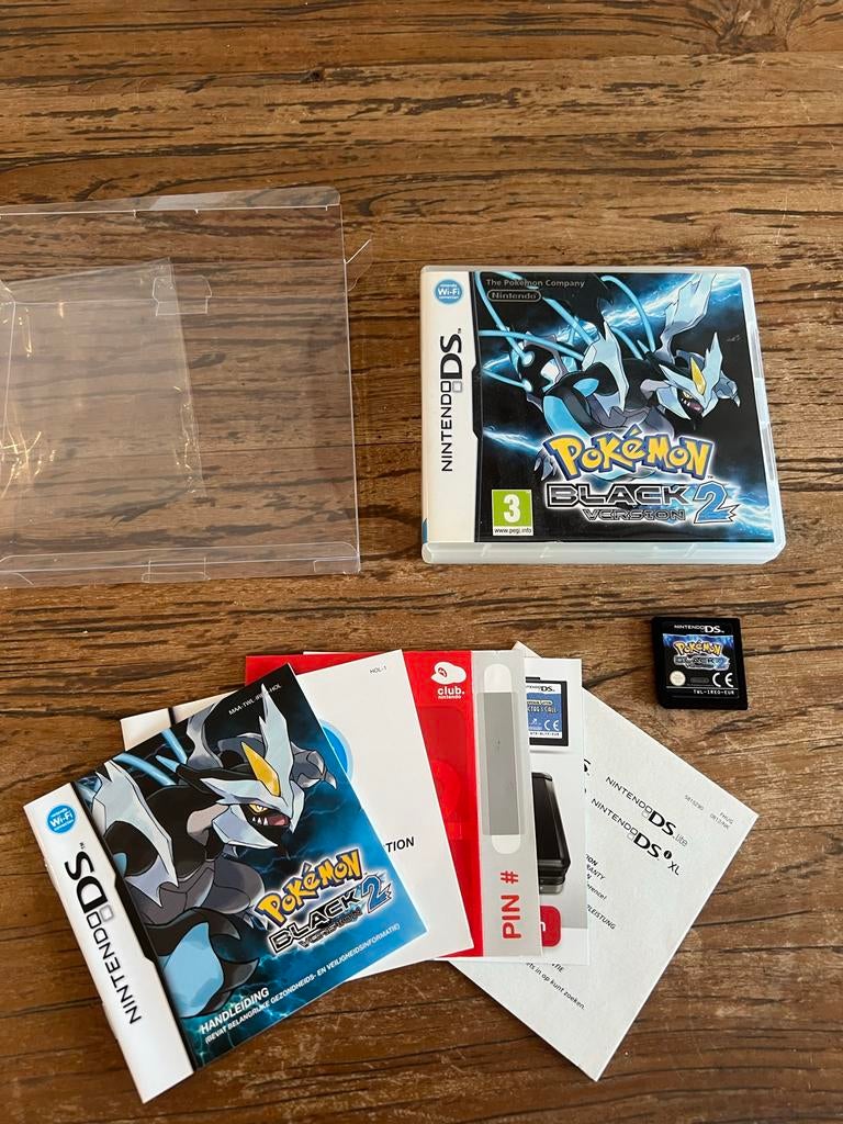 Pokemon Black 2 - Nintendo DS - Compleet Mint Conditie! CIB, Spelcomputers en Games, Games | Nintendo DS, 1 speler, Ophalen of Verzenden