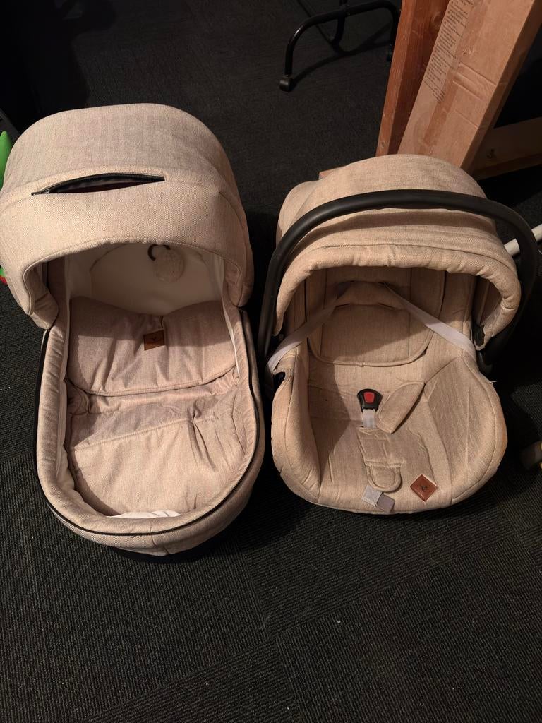 Complete 3-in-1 Kinderwagen, Gebruikt, Combiwagen, Met autostoeltje, Ophalen