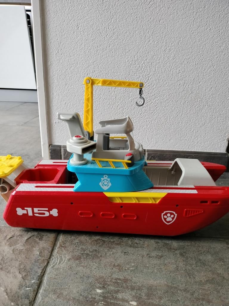 Paw Patrol Red Boat Speelgoed, Ophalen of Verzenden, Gebruikt, Jongen of Meisje