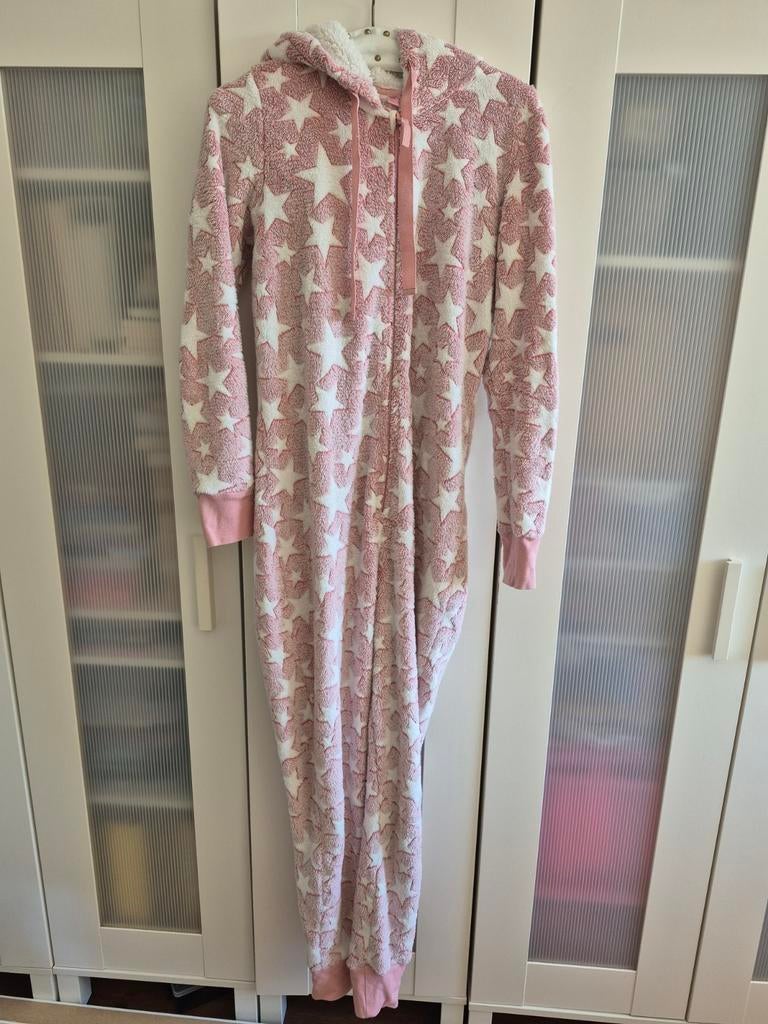 Onesie maat s(36/38) oud roze., Kleding | Dames, Huispakken, Ophalen of Verzenden, Zo goed als nieuw, Maat 36 (S), Roze