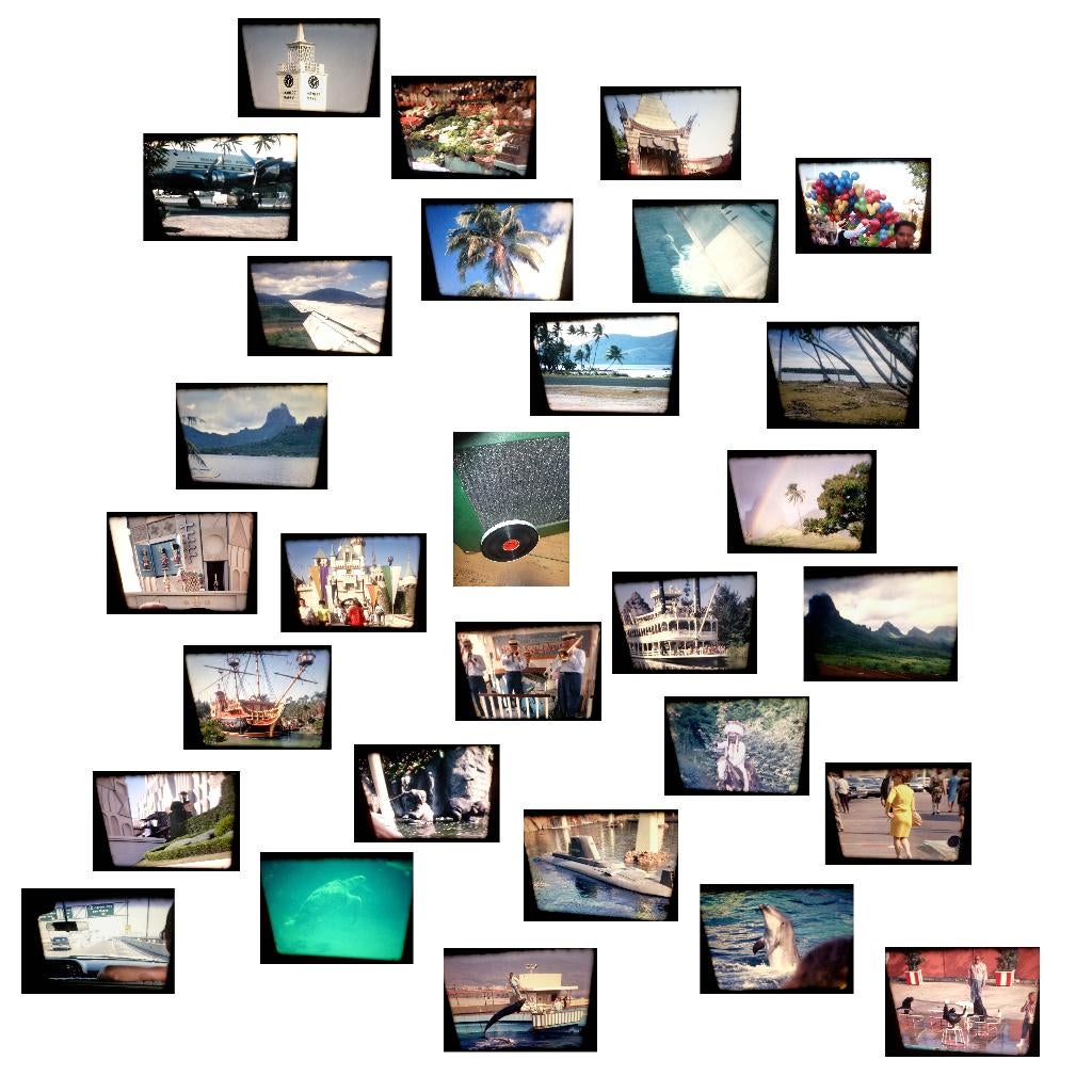 16mm film amateur Tahiti Disneyland - 1965 - mooi -, Ophalen of Verzenden, 16mm film