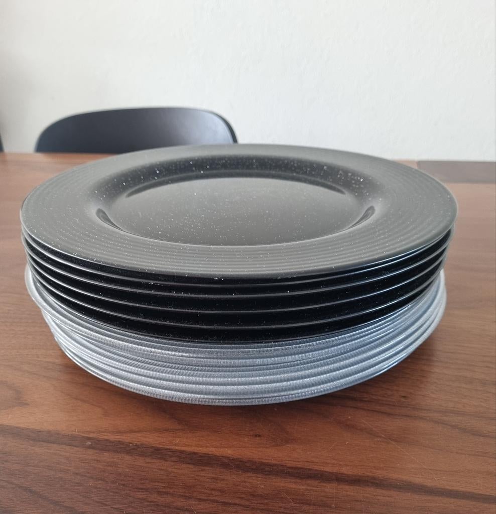 Onderborden zwart zilver, Ophalen