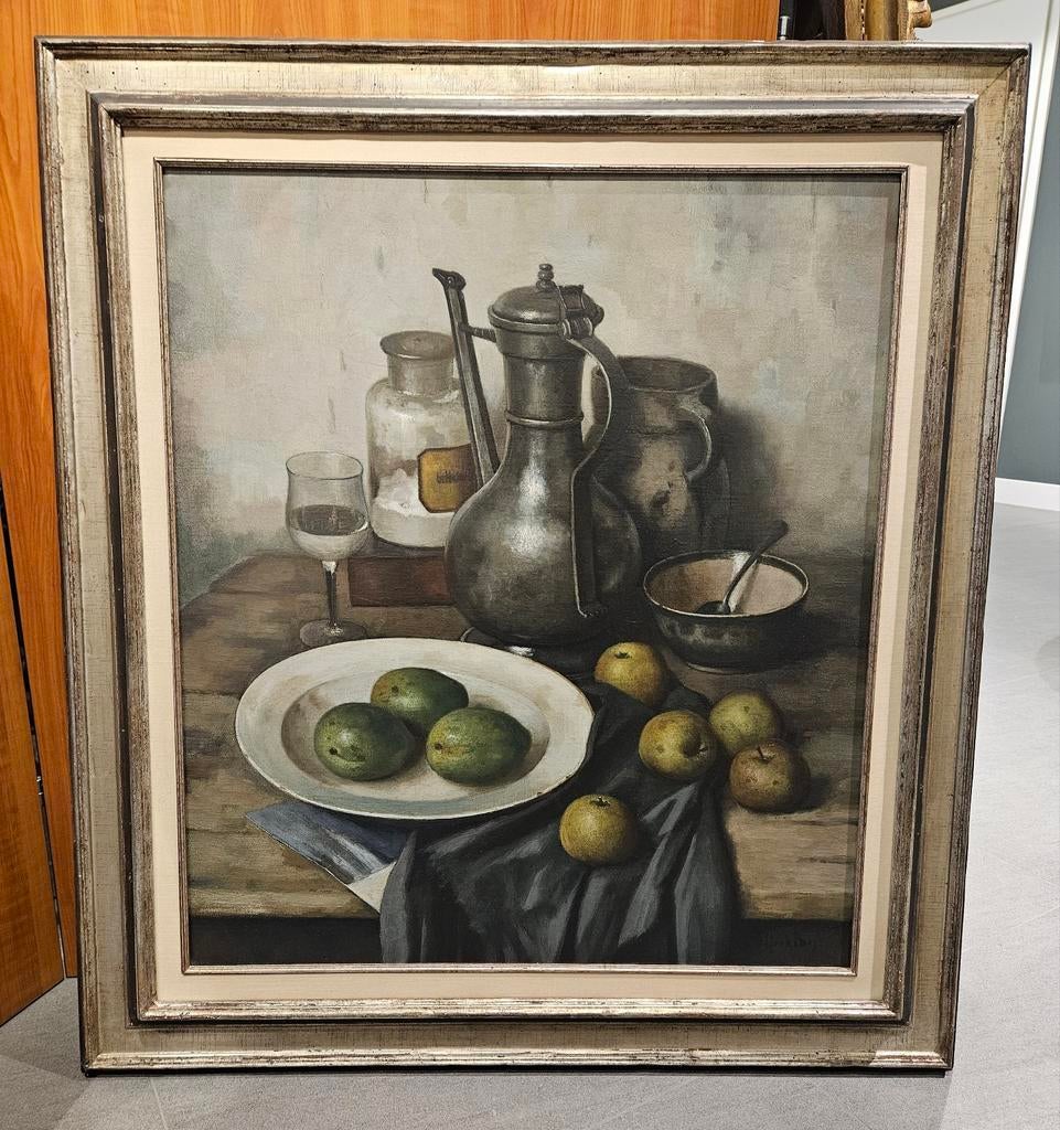 Schilderij Henk Bos (1901-1979) stilleven, Antiek en Kunst, Ophalen of Verzenden