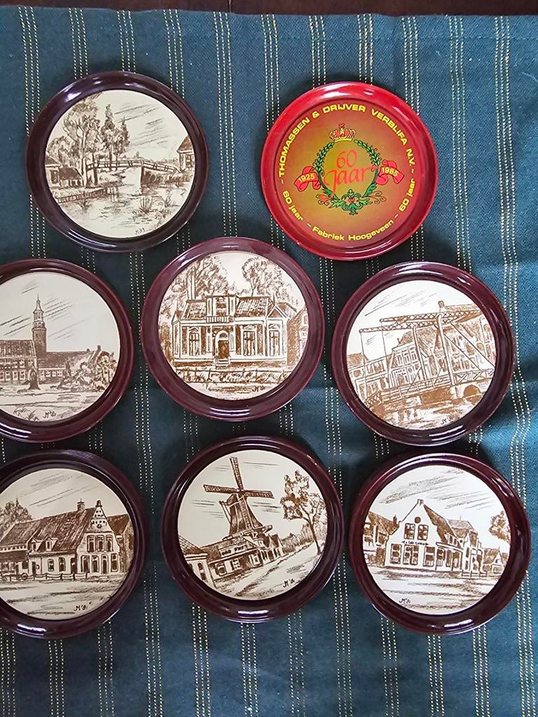 Onderzetters, Ophalen of Verzenden, Glas of Kopje