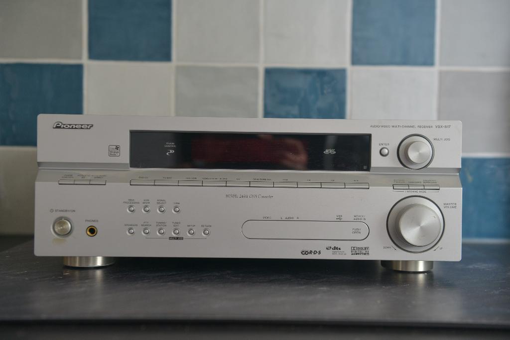 PIONEER AUDIO VIDEO MULTI CHANNEL RECEIVER VSX-817, Verzenden, Zo goed als nieuw, 60 tot 120 watt, Pioneer