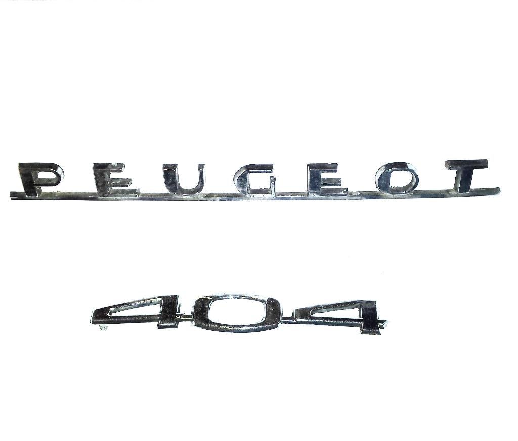 Cijfers logo Klein materiaal Peugeot 404 deur onderdeel klok, Ophalen of Verzenden, Gebruikt, Peugeot
