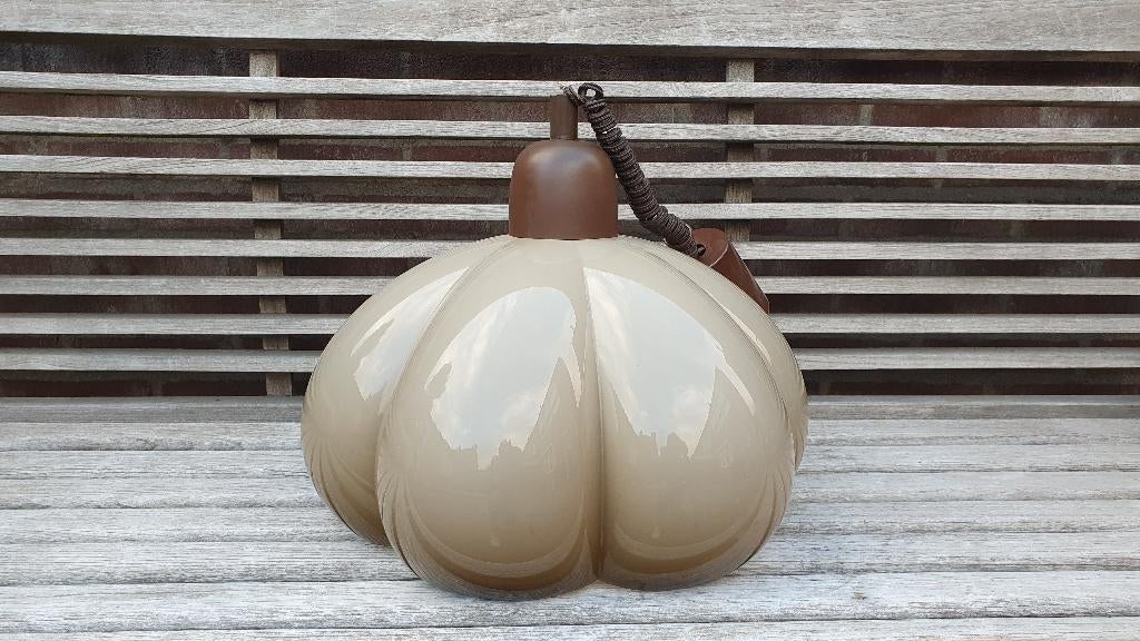 Vintage Space Age Herda hanglamp, Ophalen, Vintage, Zo goed als nieuw, Overige materialen