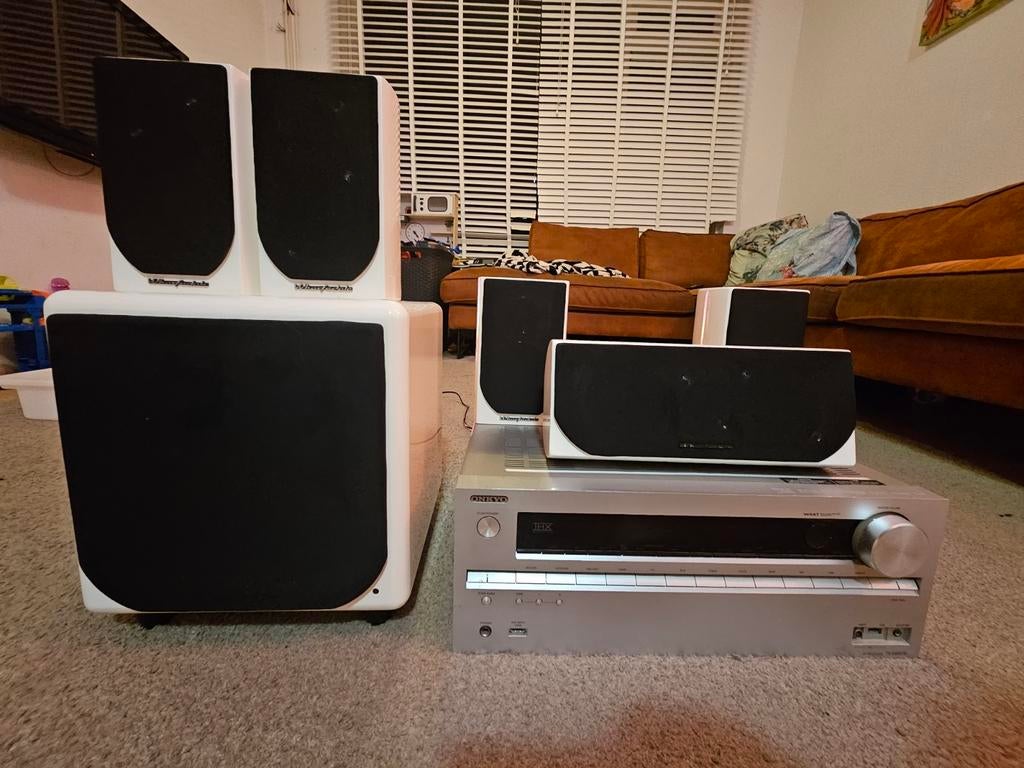 Onkyo TX-NR609 zonder  5.1 Speakers, Overige merken, Gebruikt, 70 watt of meer, Ophalen of Verzenden