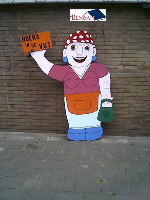 vut jubileum moeder oma vrouw blikvanger bensan enter, Ophalen, Zo goed als nieuw, Overige