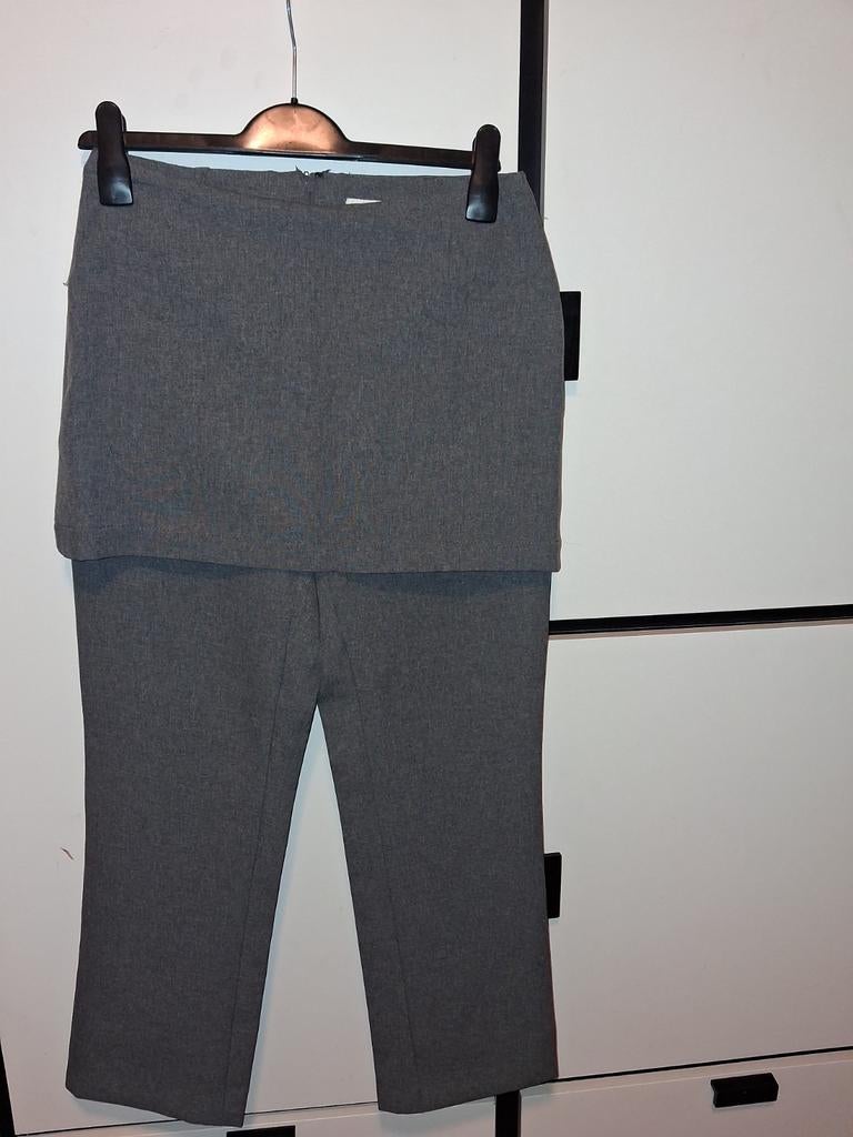 H&M Nieuwe Grijze Broekrok - Maat 38, Maat 38/40 (M), H&M, Nieuw, Ophalen of Verzenden