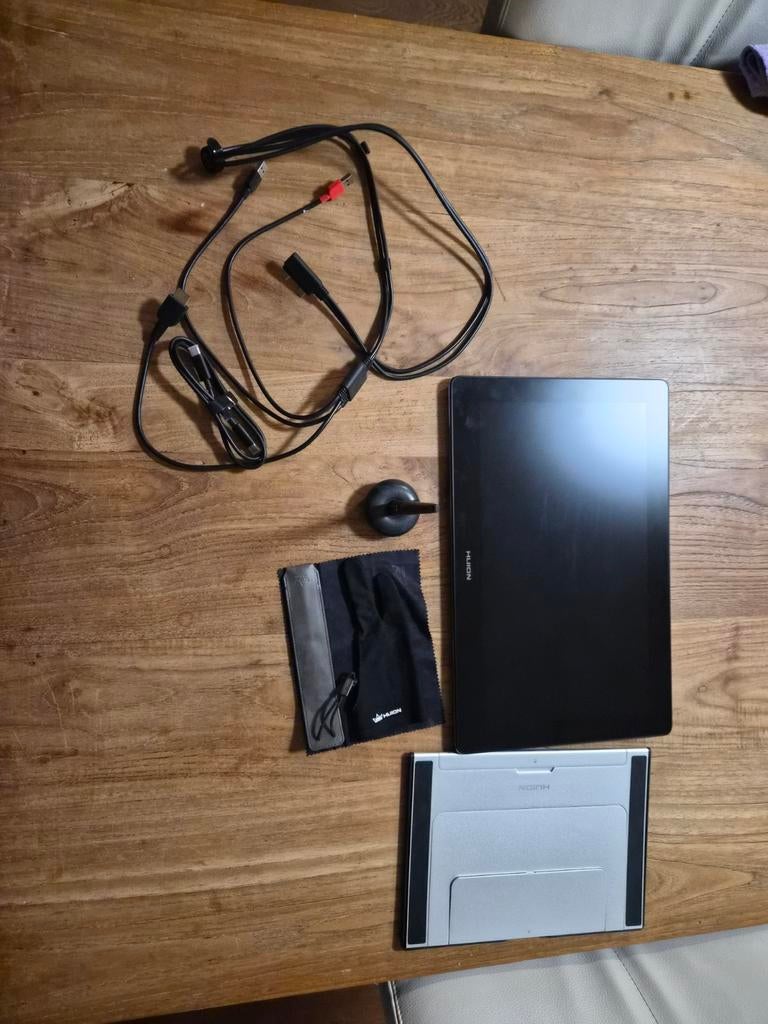 Huion Kamvas Pro 16 (4K) Tekentablet, Computers en Software, Tekentablets, Ophalen of Verzenden, Zo goed als nieuw, Bedraad, Huion