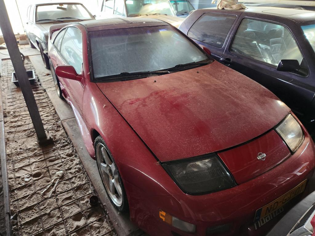 Nissan 300ZX Twin Turbo 2 zitter, Auto's, Nissan, Achterwielaandrijving, Zwart, Leder, Handgeschakeld