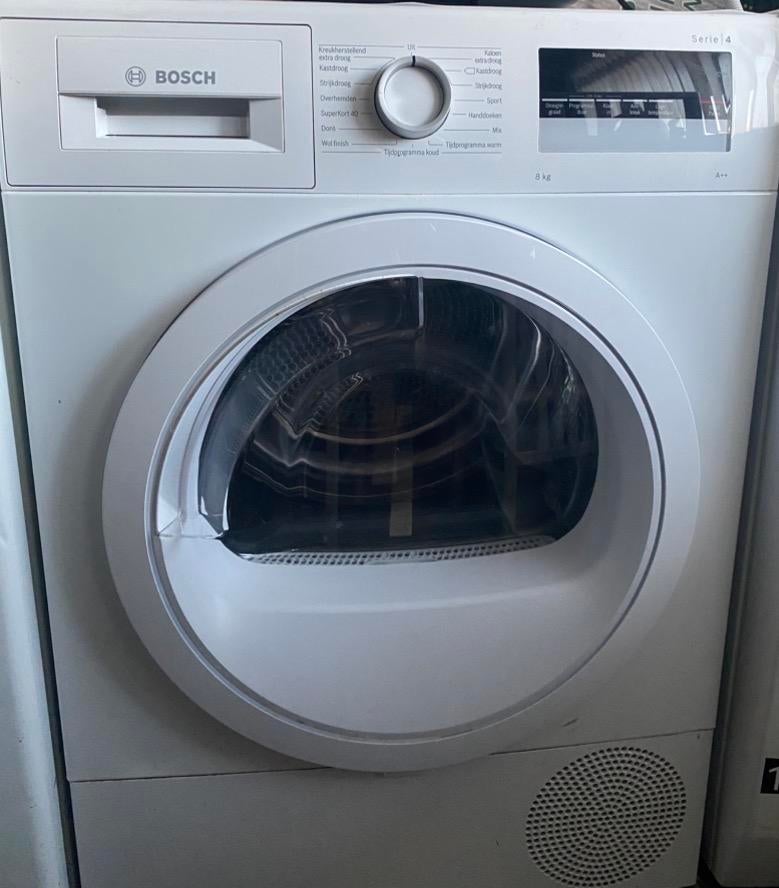 Bosch Serie 4 Droger - 8 kg - A++, Witgoed en Apparatuur, Wasdrogers, Zo goed als nieuw, Condens, Voorlader, 6 tot 8 kg, 85 tot 90 cm