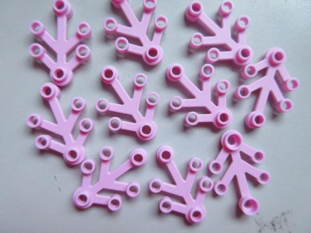 nr. 8728, 10 Roze blaadjes., Ophalen of Verzenden, Zo goed als nieuw, Complete set, Lego