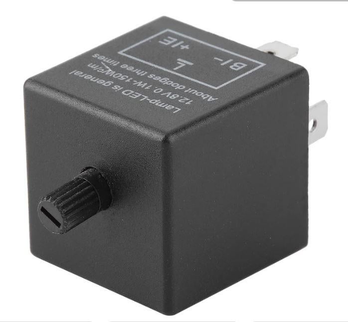 Instelbaar knipperlicht relais 3 pin, Ophalen of Verzenden