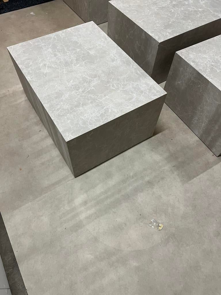 Salontafel kubus fineer 80x60cm, Info@savoireinteriors.com, 100 tot 150 cm, Kerkstraat 135a, Minder dan 50 cm